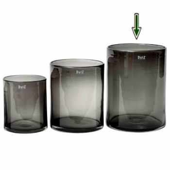 DutZ®-Collection Vase Cylinder, H 30 x Ø 22 cm, Smoke