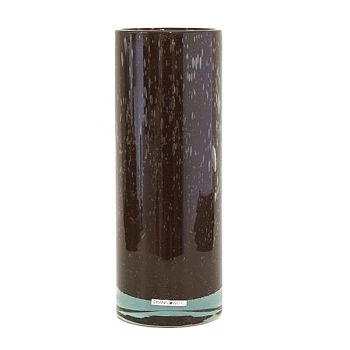 Henry Dean Vase Cylinder, H 32 x Ø 12 cm, Brunette