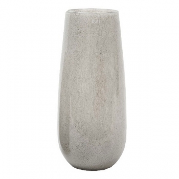 DutZ®-Collection Vase Robert, H 50 x Ø 14 cm, Mittelgrau