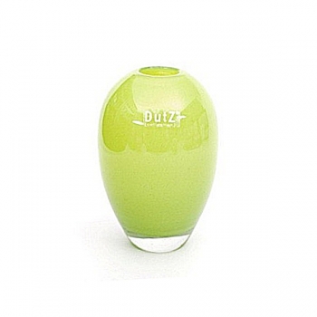 DutZ®-Collection Vase, H 17 x Ø 11 cm, Farbe: Lime/Klar