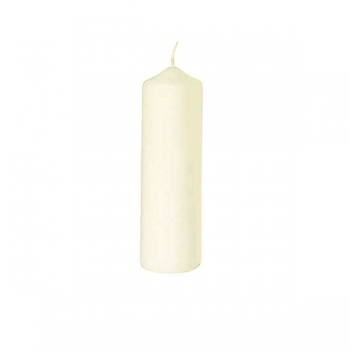 Henry Dean 2 Kerzen Weiß, für Windlicht S, H 15 x Ø 5 cm