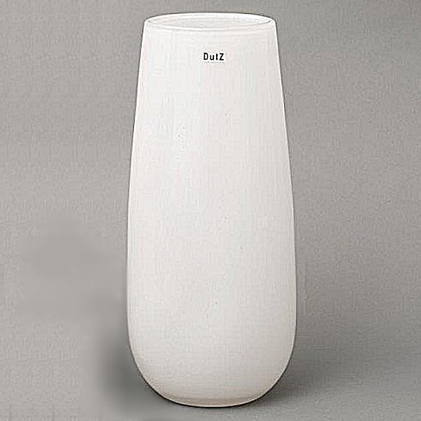 DutZ®-Collection Vase Robert, H 50 x Ø 14 cm, Weiß