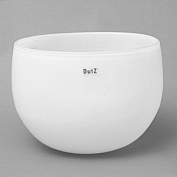 DutZ®-Collection Glasschale, H 24 x Ø 32 cm, Weiß