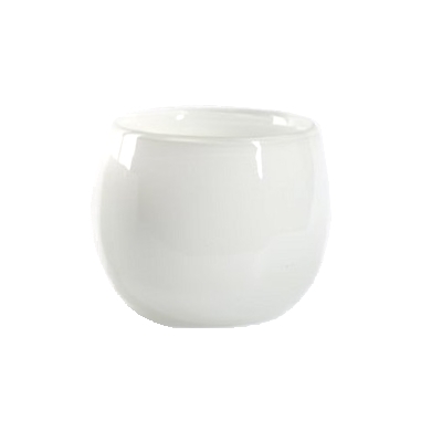 DutZ®-Collection Vase Pot, H 18 x Ø 20 cm, Farbe: Weiß