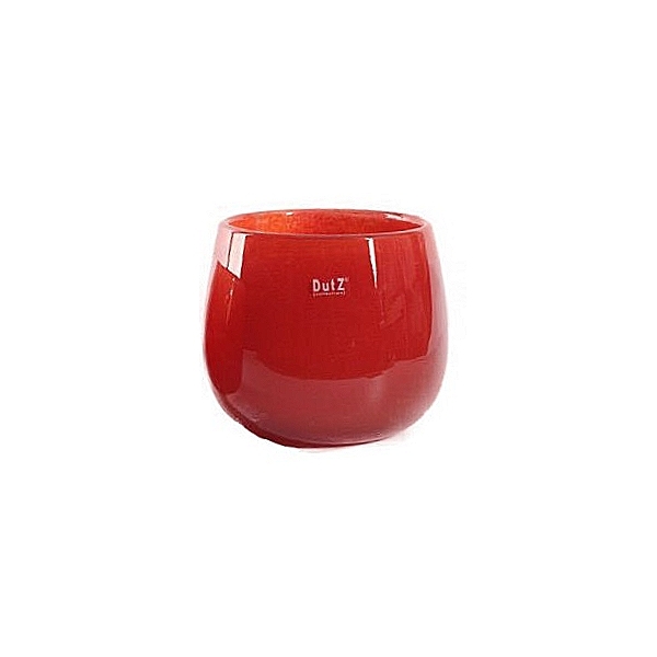 DutZ®-Collection Vase Pot, H 11 x Ø 13 cm, Farbe: Rot