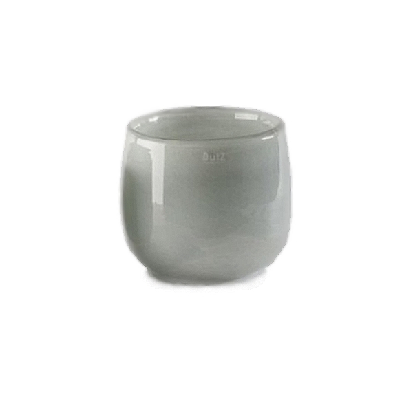 DutZ®-Collection Vase Pot, H 14 x Ø 16 cm, Farbe: Mittelgrau