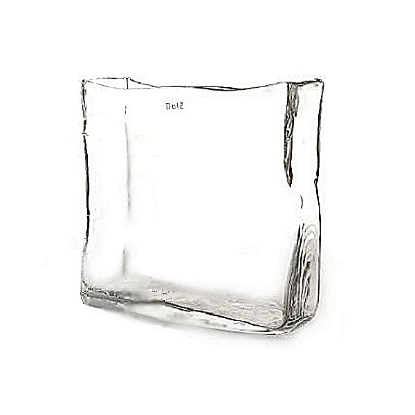 DutZ®-Collection Vase rechteckig, L 22 x H 25 x T 8 cm, Klar