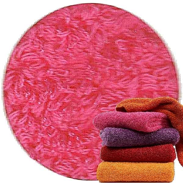 Abyss & Habidecor Super Pile Frottee-Handtuch, 55 x 100 cm, 100% ägyptische Giza 70 Baumwolle, 700g/m², 570 Happy Pink