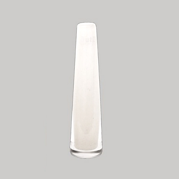 DutZ®-Collection Vase Solifleur, konisch, H 21 x Ø 6 cm, Weiß